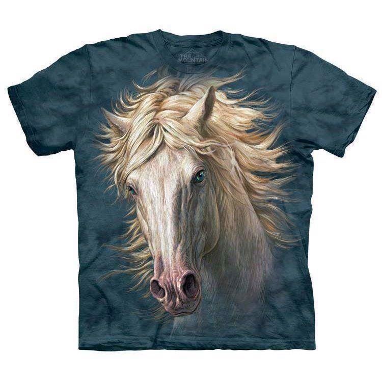 The Mountain tshirt - bluse med dyretryk