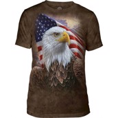 The Mountain Independence Eagle Triblend Tee 