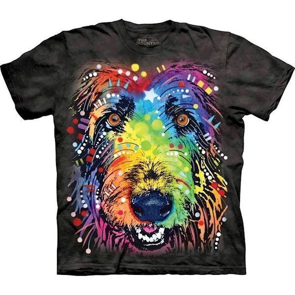The Mountain tshirt med Dean Russo Irish Wolfhound motiv