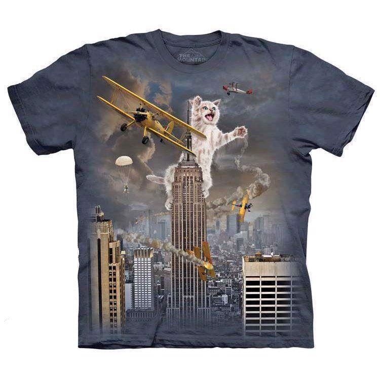 The Mountain tshirt - bluse med dyretryk