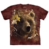 The Mountain tshirt - bluse med dyretryk