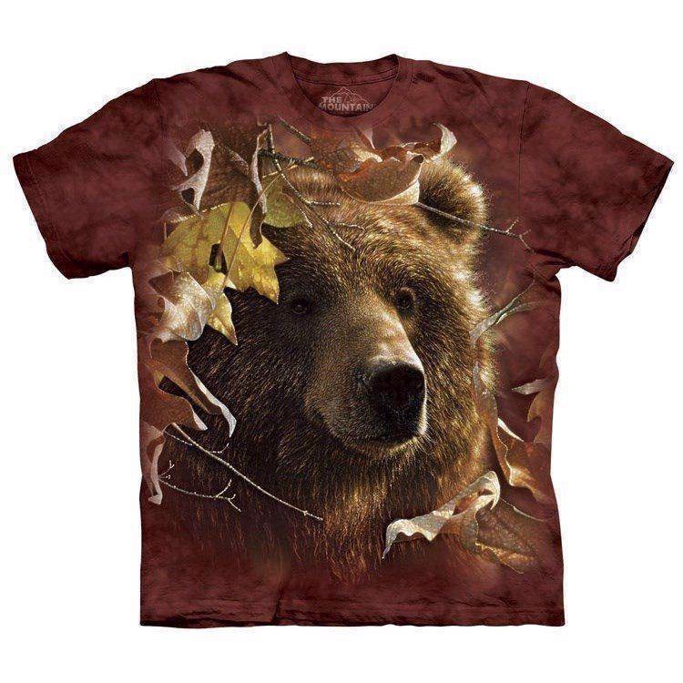 The Mountain tshirt - bluse med dyretryk