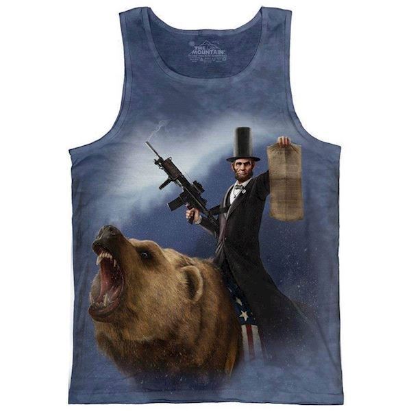 The Mountain unisex tank tops