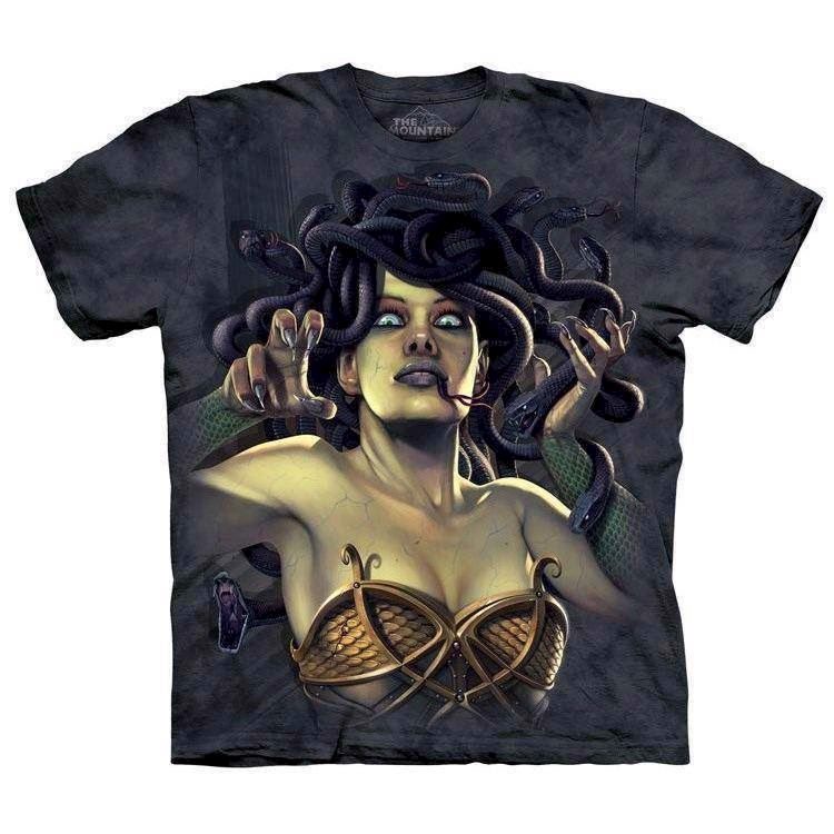 t-shirt fra The Mountain - bluse med medusa-motiv