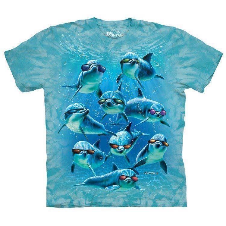 The Mountain tshirt - bluse med dyretryk