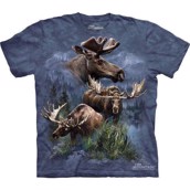 The Mountain tshirt - bluse med dyretryk