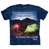 T-shirt fra The Mountain - sjov bluse med tryk