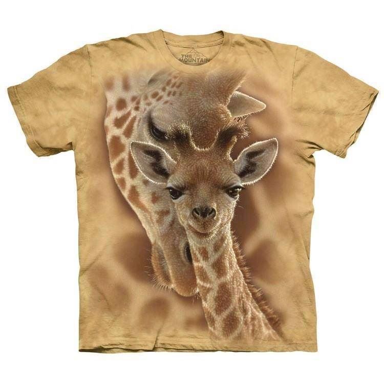 Newborn Giraffe t-shirt, Adult 2XL