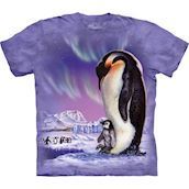 T-shirt fra The Mountain - bluse med pingvinmotiv