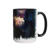 Keramik Thekrus med patriotisk ulv