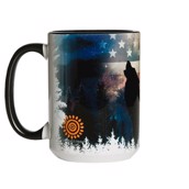 Kaffe Krus med dyremotiv fra The Mountain