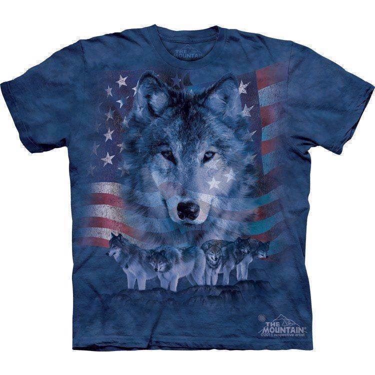 The Mountain tshirt - bluse med dyretryk