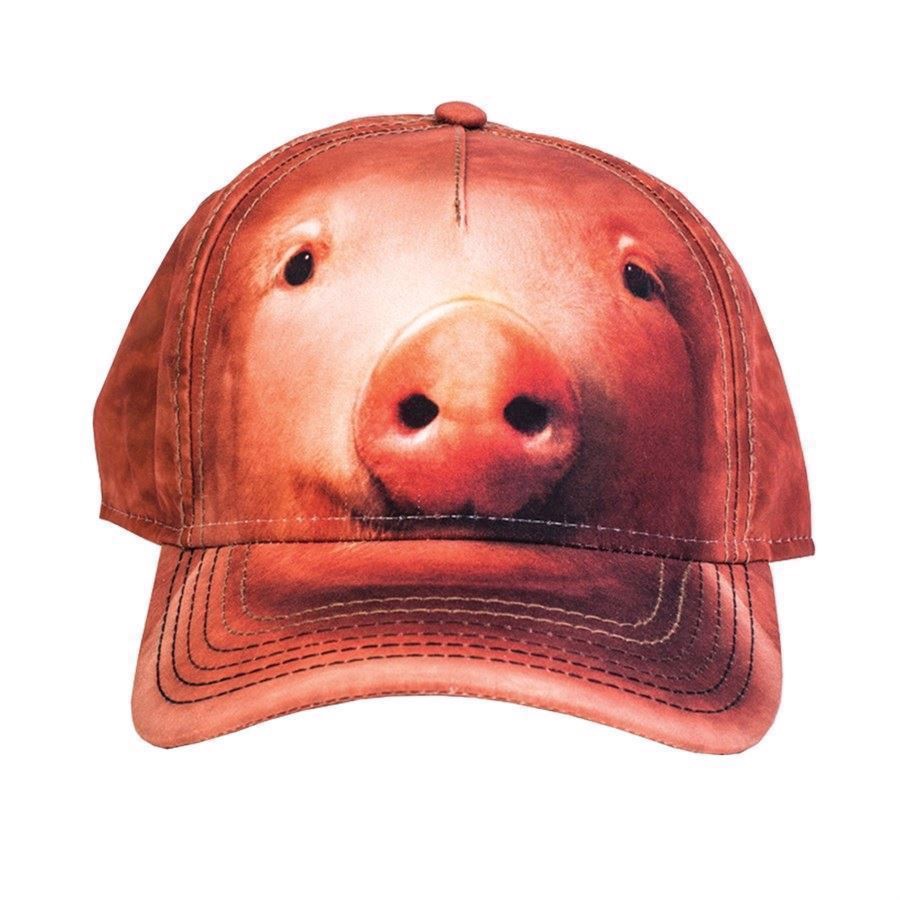 baseball kasket med gris motiv