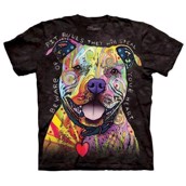 T-shirt fra The Mountain - bluse med pit bull