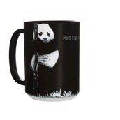 Beskyt truede dyrearter - thekrus med budskab