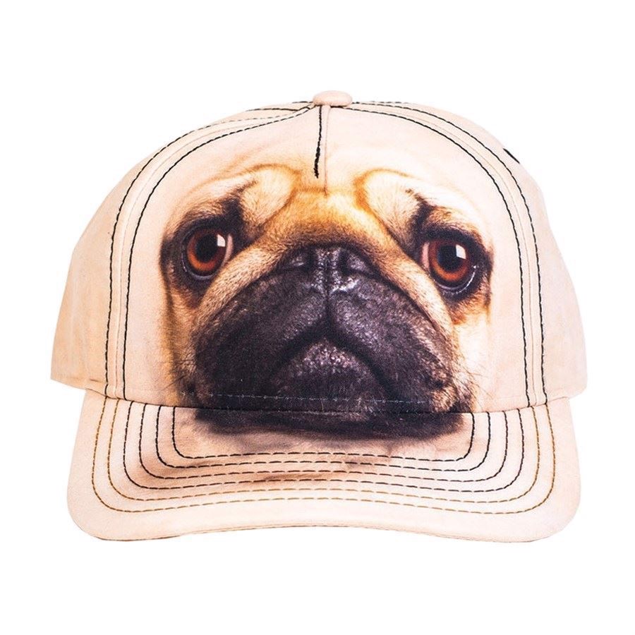 baseball kasket med mops