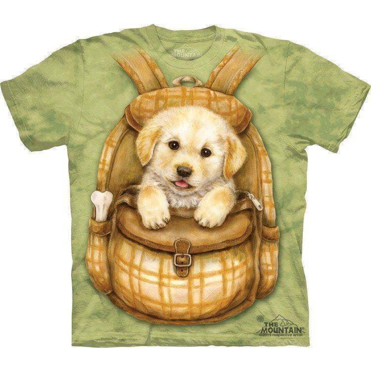 The Mountain tshirt - bluse med dyretryk