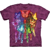 T-shirt fra The Mountain - bluse med sommerfugle