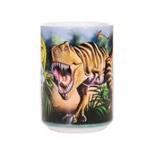 kaffekrus med dinosaurer