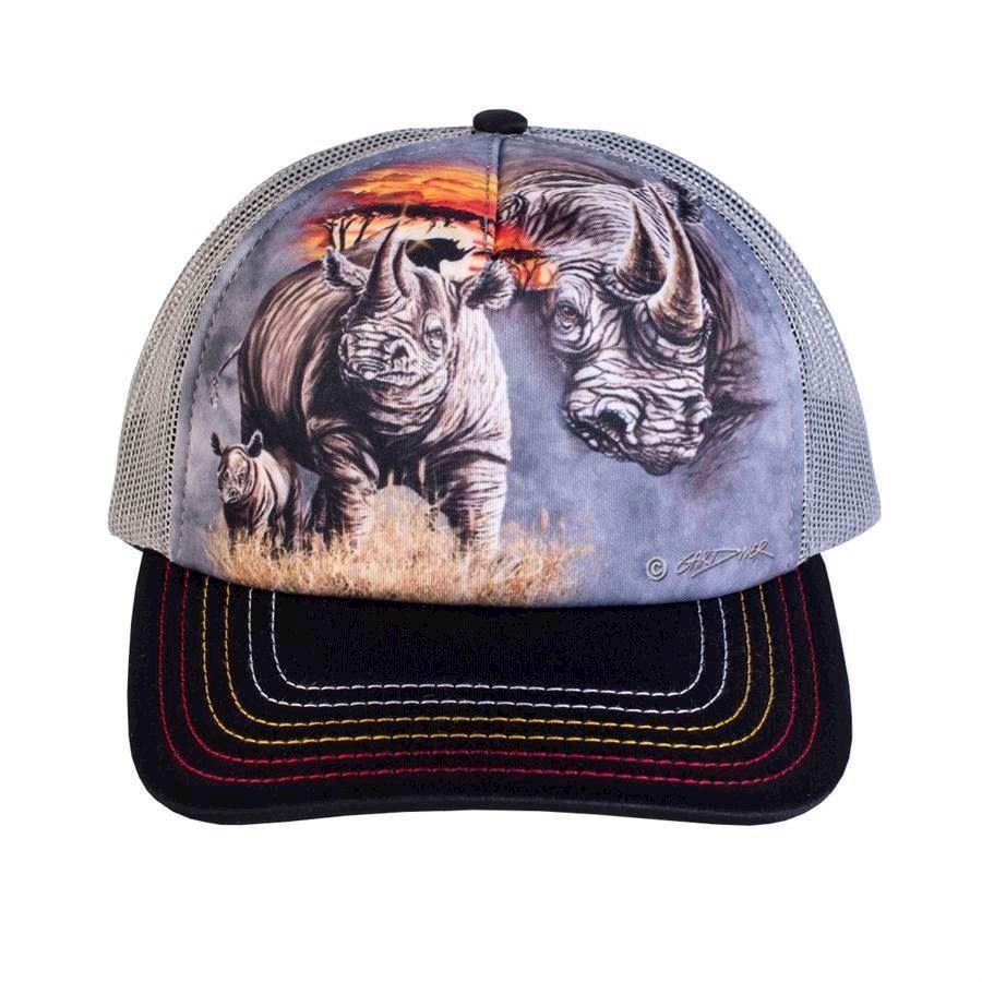 Trucker kasket med næsehorn