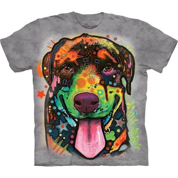 The Mountain tshirt med Dean Russo rottweiler motiv