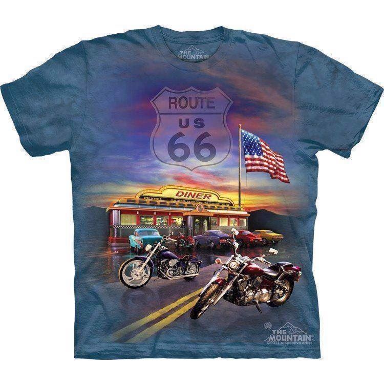 T-shirt fra The Mountain - bluse med motivtryk