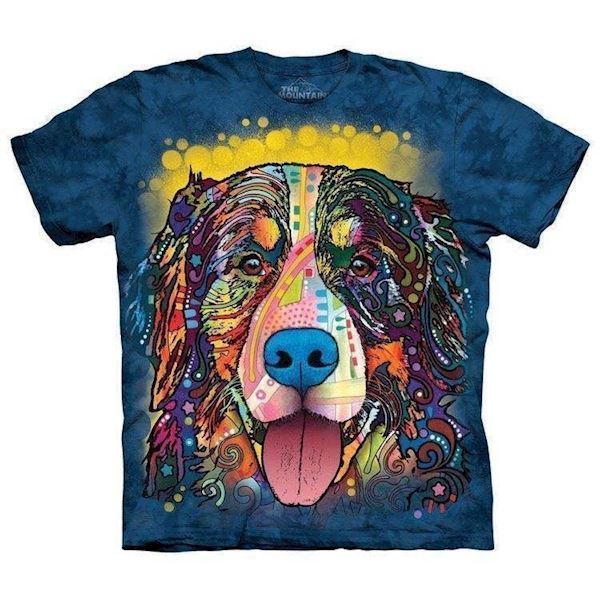 The Mountain tshirt - bluse med dyretryk