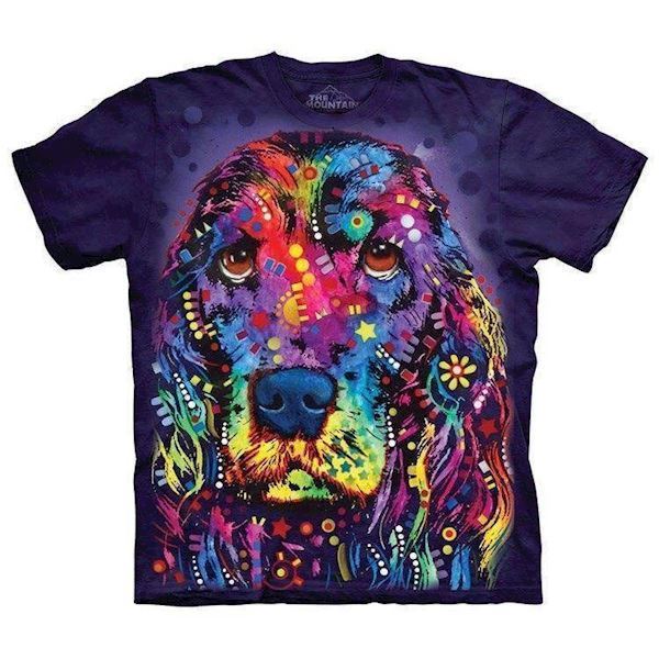 The Mountain tshirt - bluse med dyretryk