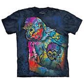 The Mountain tshirt - bluse med dyretryk