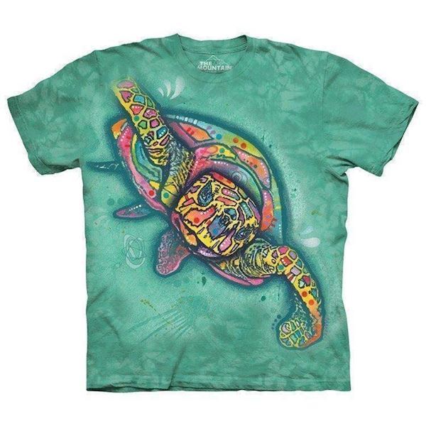 The Mountain tshirt - bluse med dyretryk