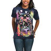 Kortærmet bluse med Russo Doberman