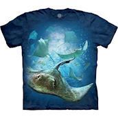 The Mountain tshirt - bluse med djaevlerokke