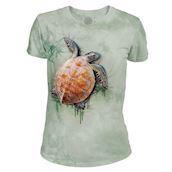 The Mountain Seaturtle Climb Tri-Blend T-shirts