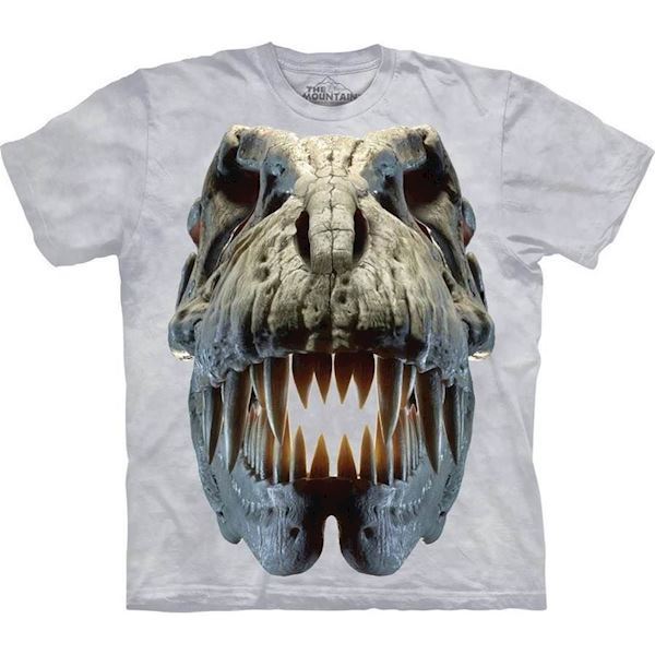 The Mountain tshirt med Tyranusaurus Rex fossil