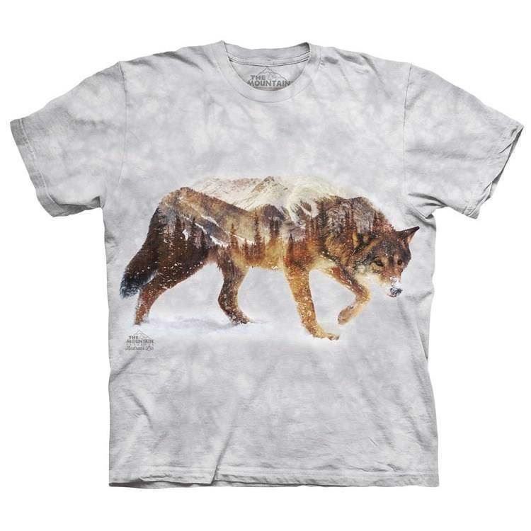 The Mountain tshirt - bluse med dyretryk