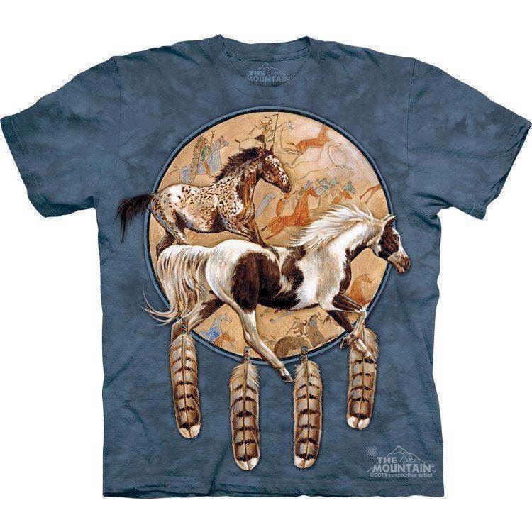 The Mountain tshirt - bluse med dyretryk