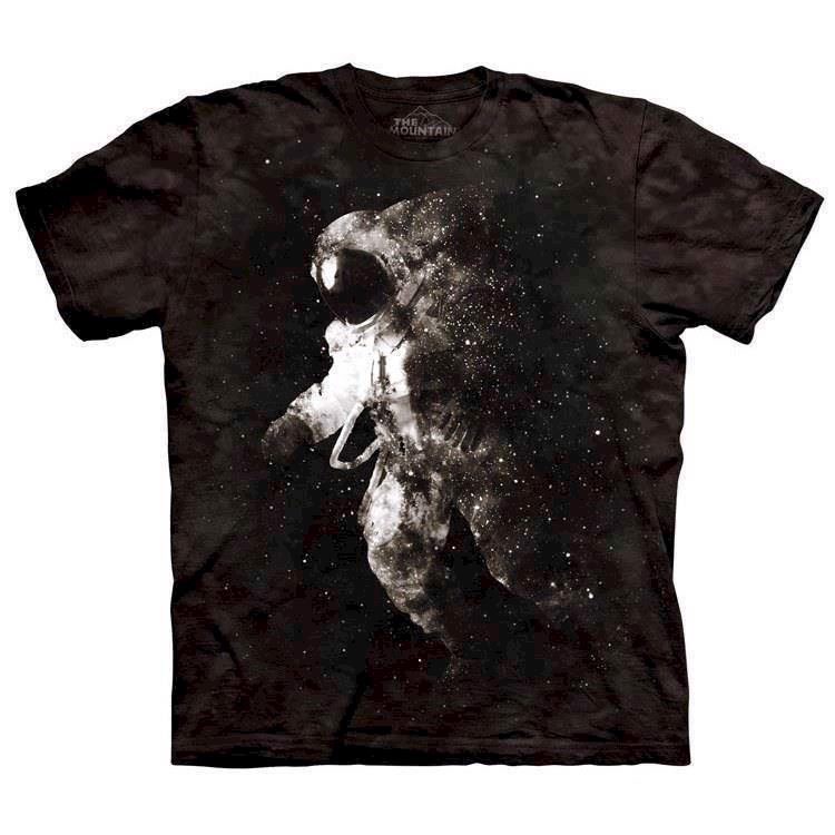 T-shirt fra The Mountain - bluse med astronaut
