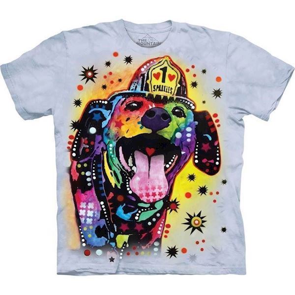 The Mountain t-shirt - bluse med Dean Russo hundemotiv