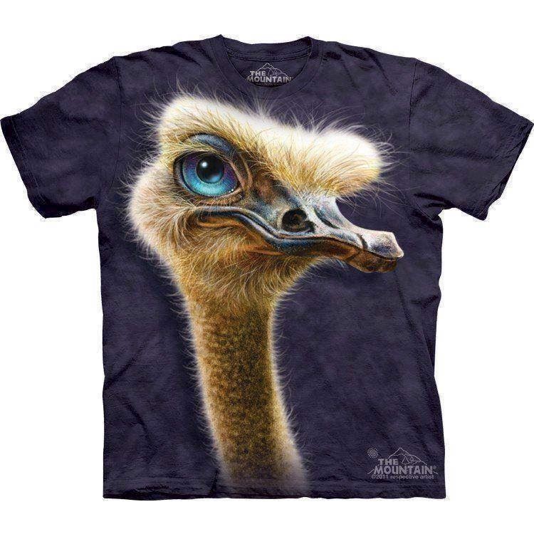 The Mountain tshirt - bluse med dyretryk