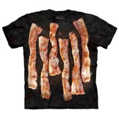 T-shirt fra The Mountain - bluse med bacon