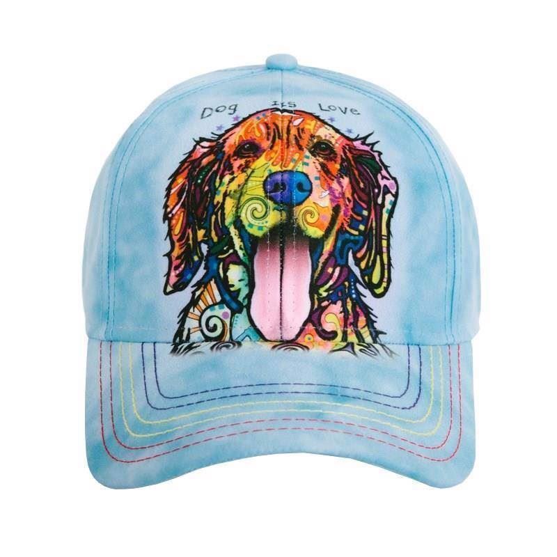 baseball kasket med hund