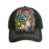 baseball kasket med ulv