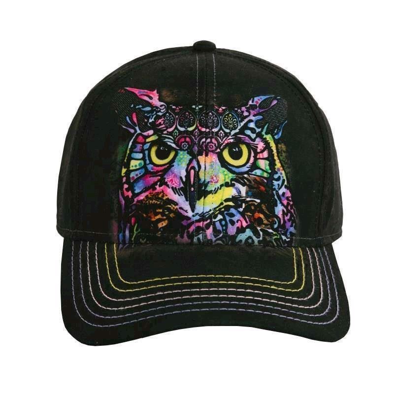 baseball kasket med ugle