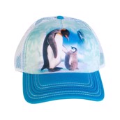 Trucker kasket med pingviner