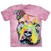 The Mountain tshirt - bluse med dyretryk