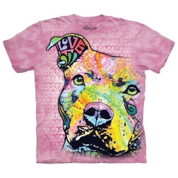 The Mountain tshirt - bluse med dyretryk