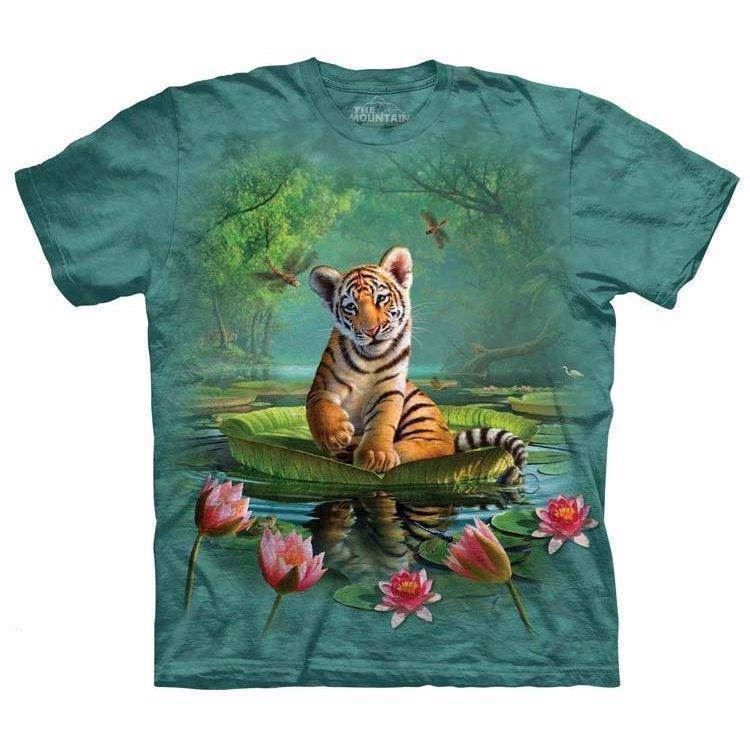 The Mountain tshirt - bluse med dyretryk