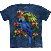 The Mountain tshirt - bluse med dyretryk