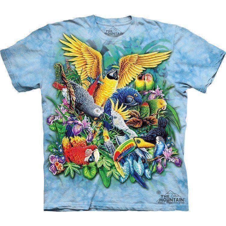 The Mountain tshirt - bluse med dyretryk