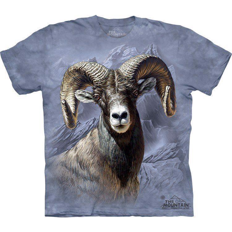 The Mountain tshirt - bluse med dyretryk